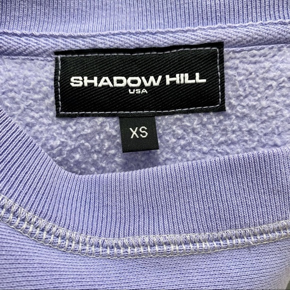 Shadow Hill Racing Crewneck Sweatshirt Grape XS - Picture 2 of 9